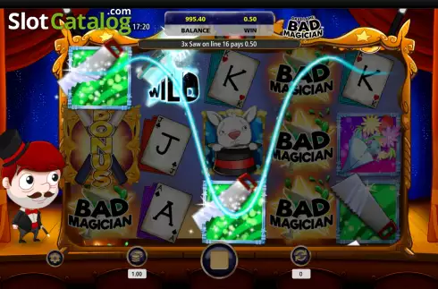 Οθόνη5. Dave Lame Bad Magician Κουλοχέρης
