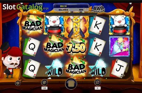Οθόνη7. Dave Lame Bad Magician Κουλοχέρης