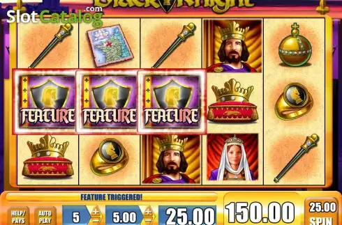 Οθόνη2. Black Knight (WMS) Κουλοχέρης 
