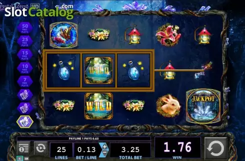 Οθόνη3. Crystal Forest HD Κουλοχέρης