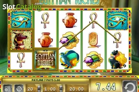 Οθόνη8. Egyptian Riches (Light and Wonder) Κουλοχέρης