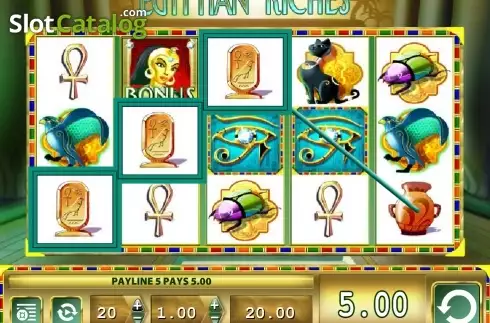Οθόνη7. Egyptian Riches (Light and Wonder) Κουλοχέρης