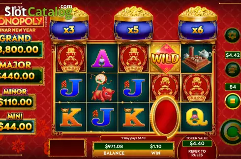 Οθόνη3. Monopoly Lunar New Year Κουλοχέρης