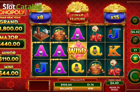 Οθόνη4. Monopoly Lunar New Year Κουλοχέρης