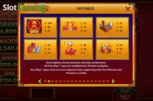 Οθόνη9. Monopoly Lunar New Year Κουλοχέρης