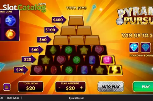 Οθόνη3. Pyramid Pursuit Κουλοχέρης 