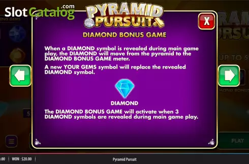 Οθόνη4. Pyramid Pursuit Κουλοχέρης 