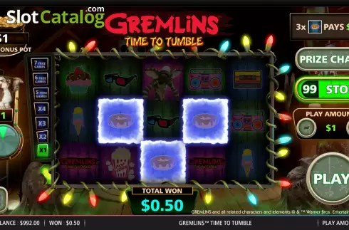 Οθόνη4. Gremlins Time To Tumble Κουλοχέρης