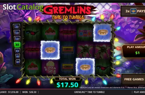 Οθόνη7. Gremlins Time To Tumble Κουλοχέρης