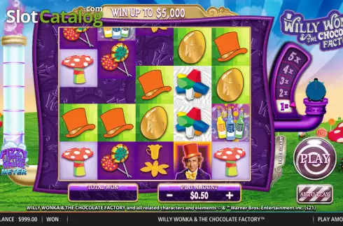 Οθόνη3. Willy Wonka & The Chocolate Factory Κουλοχέρης 