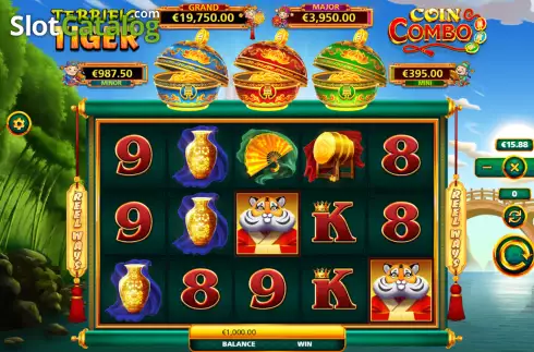 Οθόνη2. Terrific Tiger Coin Combo Κουλοχέρης
