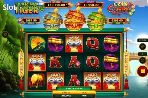 Οθόνη4. Terrific Tiger Coin Combo Κουλοχέρης