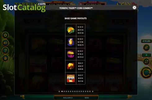 Οθόνη5. Terrific Tiger Coin Combo Κουλοχέρης
