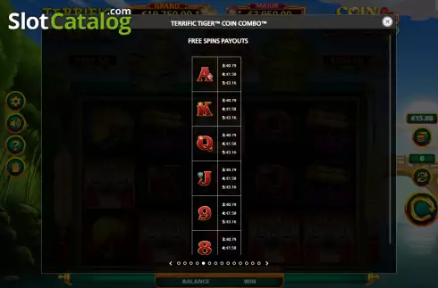 Οθόνη8. Terrific Tiger Coin Combo Κουλοχέρης