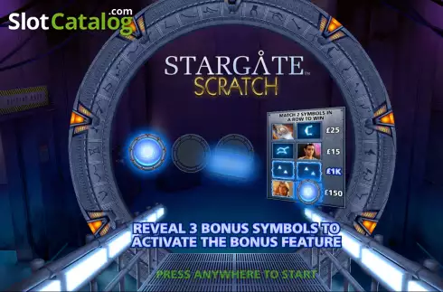 Οθόνη2. Stargate Scratch Κουλοχέρης