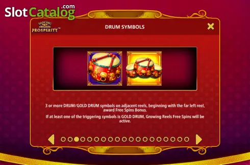 Οθόνη8. Dancing Drums Prosperity Κουλοχέρης