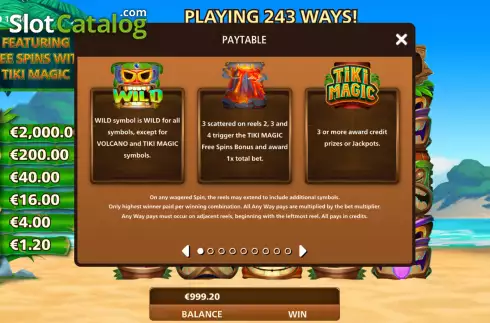 Οθόνη6. Tiki Magic Κουλοχέρης