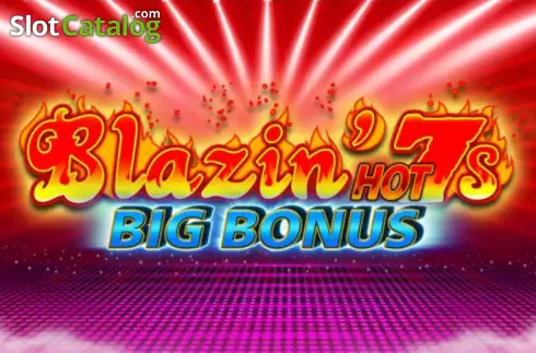 Blazin Hot 7s Big Bonus Λογότυπο Blazin Hot 7s Big Bonus Λογότυπο