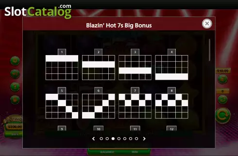 Οθόνη8. Blazin Hot 7s Big Bonus Κουλοχέρης