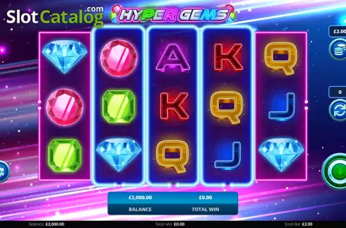 Οθόνη2. Hyper Gems (Light and Wonder) Κουλοχέρης 