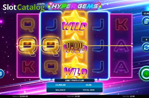 Οθόνη4. Hyper Gems (Light and Wonder) Κουλοχέρης 