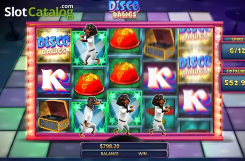 Οθόνη9. Disco Dawgs Κουλοχέρης