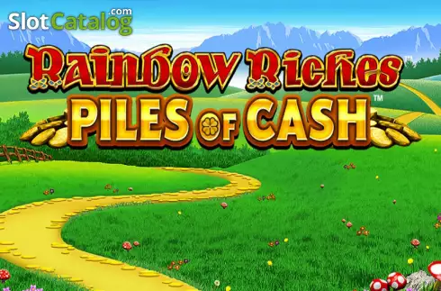 Rainbow Riches Piles Of Cash Λογότυπο Rainbow Riches Piles Of Cash Λογότυπο
