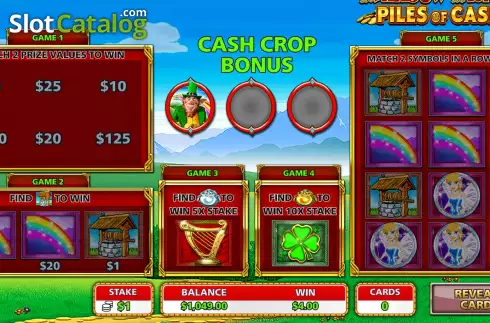 Οθόνη6. Rainbow Riches Piles Of Cash Κουλοχέρης