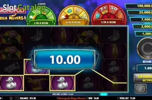 Οθόνη3. Monopoly Mega Movers Κουλοχέρης