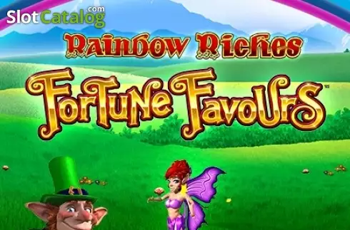 Rainbow Riches Fortune Favours Λογότυπο Rainbow Riches Fortune Favours Λογότυπο