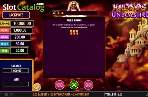 Οθόνη5. Kronos Unleashed Κουλοχέρης