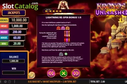 Οθόνη7. Kronos Unleashed Κουλοχέρης