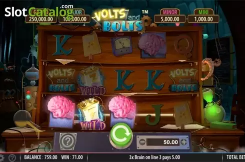 Οθόνη4. Volts and Bolts Κουλοχέρης