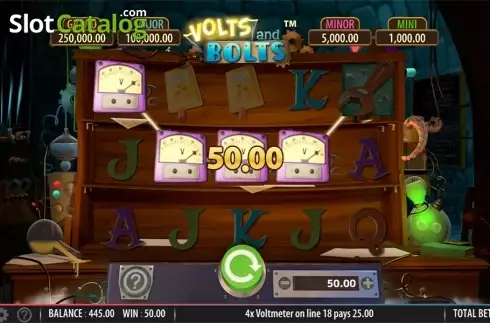 Οθόνη5. Volts and Bolts Κουλοχέρης