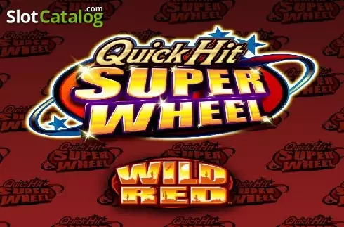Quick Hit Super Wheel Wild Red Λογότυπο Quick Hit Super Wheel Wild Red Λογότυπο