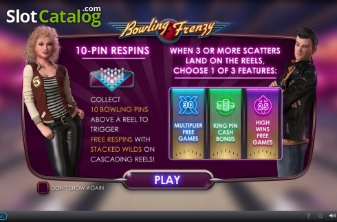 Οθόνη2. Bowling Frenzy Κουλοχέρης 