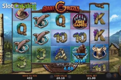 Οθόνη3. Giant Grizzly Κουλοχέρης