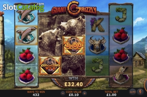 Οθόνη4. Giant Grizzly Κουλοχέρης