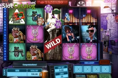 Οθόνη3. The Casino Job Jackpot Κουλοχέρης