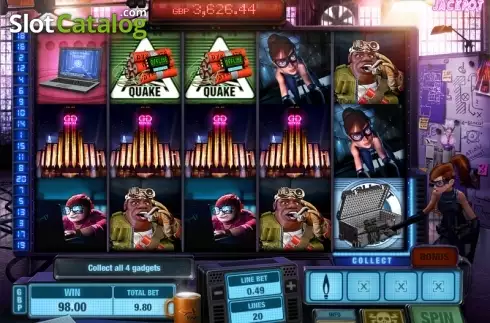 Οθόνη2. The Casino Job Jackpot Κουλοχέρης