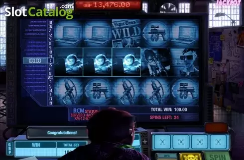 Οθόνη5. The Casino Job Jackpot Κουλοχέρης