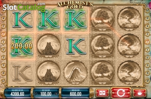 Οθόνη3. Alchemists Gold Κουλοχέρης