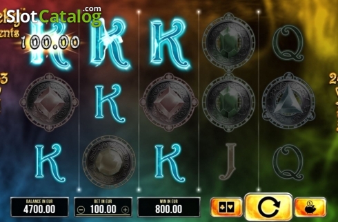 Οθόνη3. Lucky Elements Κουλοχέρης