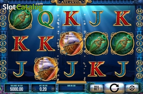 Οθόνη2. Mysterious Atlantis Κουλοχέρης