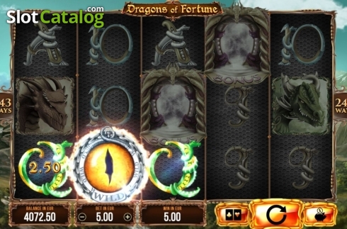 Οθόνη3. Dragons of Fortune Κουλοχέρης 