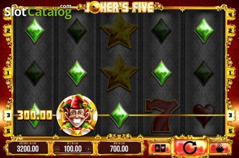 Οθόνη3. Jokers Five Κουλοχέρης
