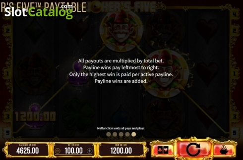 Οθόνη8. Jokers Five Κουλοχέρης
