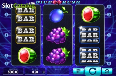 Οθόνη2. Dice Rush Κουλοχέρης 