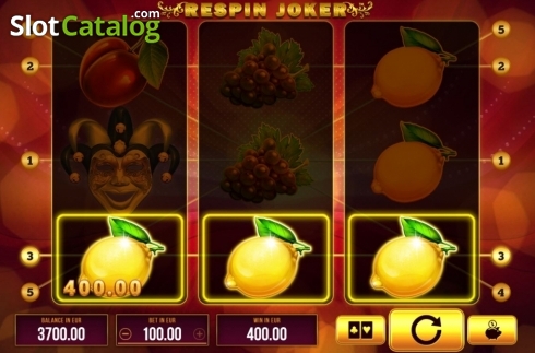 Οθόνη3. Respin Joker Κουλοχέρης