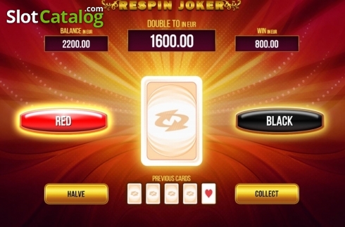 Οθόνη4. Respin Joker Κουλοχέρης